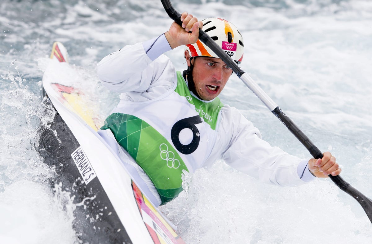 Samuel Hernanz se queda a las puertas de la medalla en la final de K1 Samuel Hernanz se queda a las puertas de la medalla en la final de K1