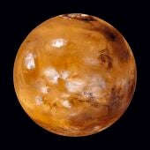  En la imagen de archivo, el planeta Marte en una fotografía facilitada por la NASA.