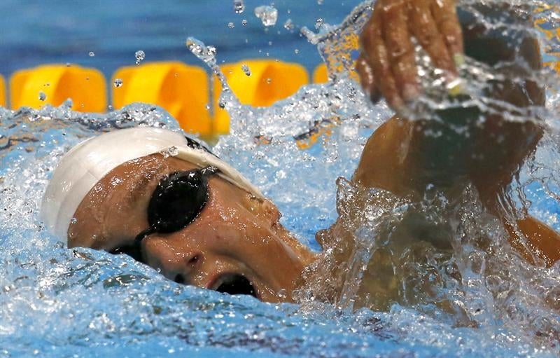 Mireia Belmonte, plata en los 800 metros libres Mireia Belmonte, plata en los 800 metros libres