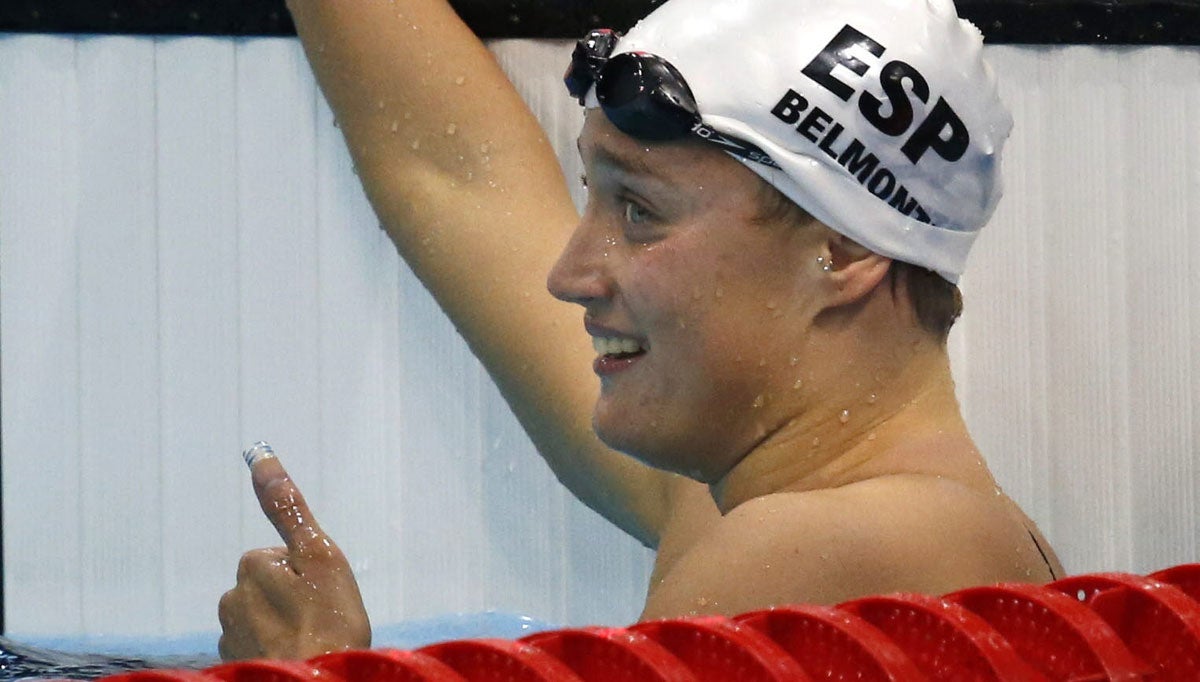 Mireia Belmonte suma su segunda plata en Londres en los 800 metros libres Mireia Belmonte suma su segunda plata en Londres en los 800 metros libres