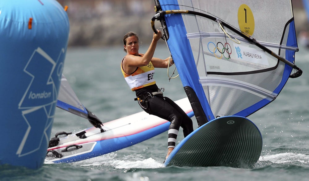 Marina Alabau consigue la medalla de oro en la modalidad de vela RS-X Marina Alabau consigue la medalla de oro en la modalidad de vela RS-X
