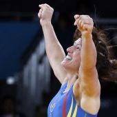 Maider Unda celebra su bronce en los Juegos de Londres