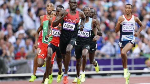El atleta keniano Rudisha