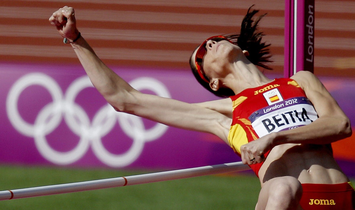 Ruth Beitia firma un cuarto puesto en altura Ruth Beitia firma un cuarto puesto en altura