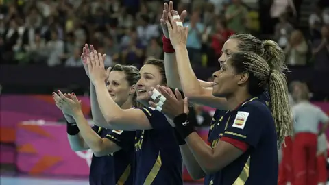 La selección española femenina peleará por primera vez por la medalla La selección española femenina peleará por primera vez por la medalla