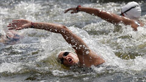Erika Villa&eacute;cija, octava en en la prueba de 10 kil&oacute;metros de Londres 2012