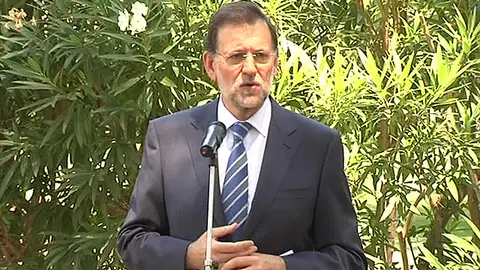 Comparecencia de Mariano Rajoy en Marivent Comparecencia de Mariano Rajoy en Marivent