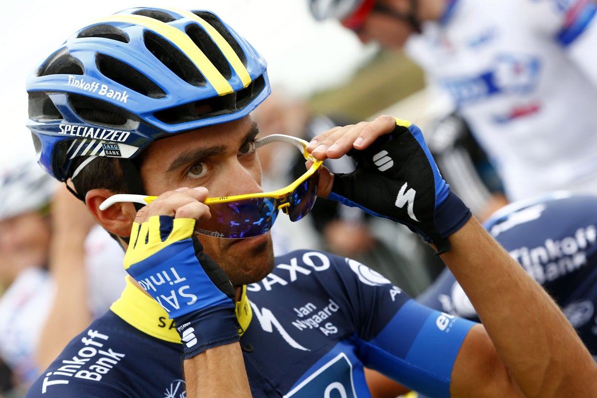 Contador: 'El objetivo está en Madrid' Contador: 'El objetivo está en Madrid'