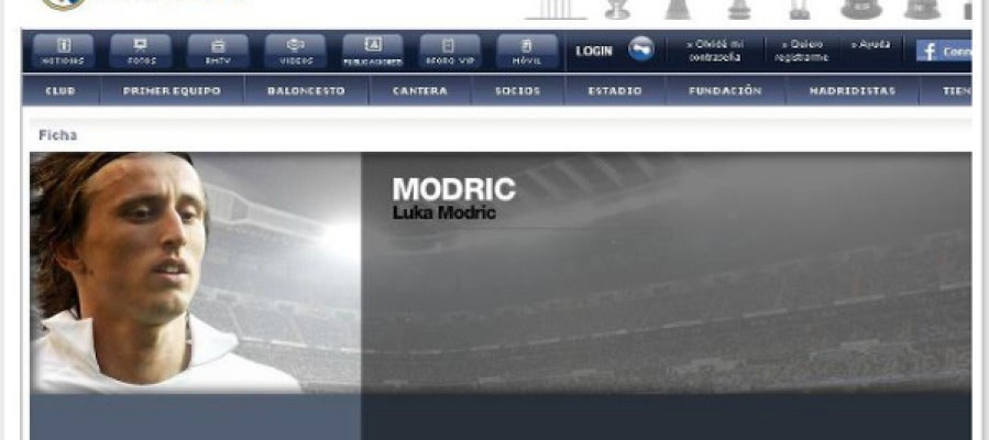 Luka Modric en el Real Madrid Luka Modric en el Real Madrid