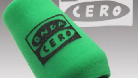 Micrófono de Onda Cero. Micrófono de Onda Cero.