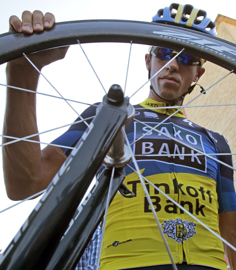 Alberto Contador: ‘Me da igual la etapa de hoy, el objetivo está más adelante’ Alberto Contador: ‘Me da igual la etapa de hoy, el objetivo está más adelante’