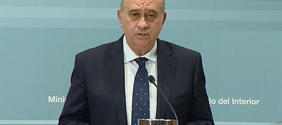 El ministro de Interior, Jorge Fernández Díaz El ministro de Interior, Jorge Fernández Díaz