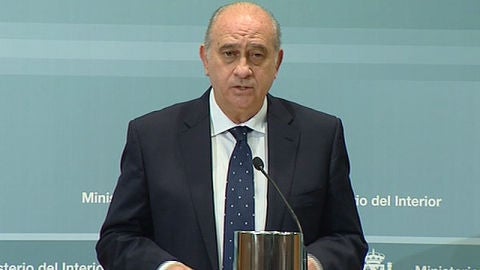 El ministro de Interior, Jorge Fern&aacute;ndez D&iacute;az