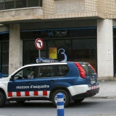 Mossos d'Esquadra en Barcelona