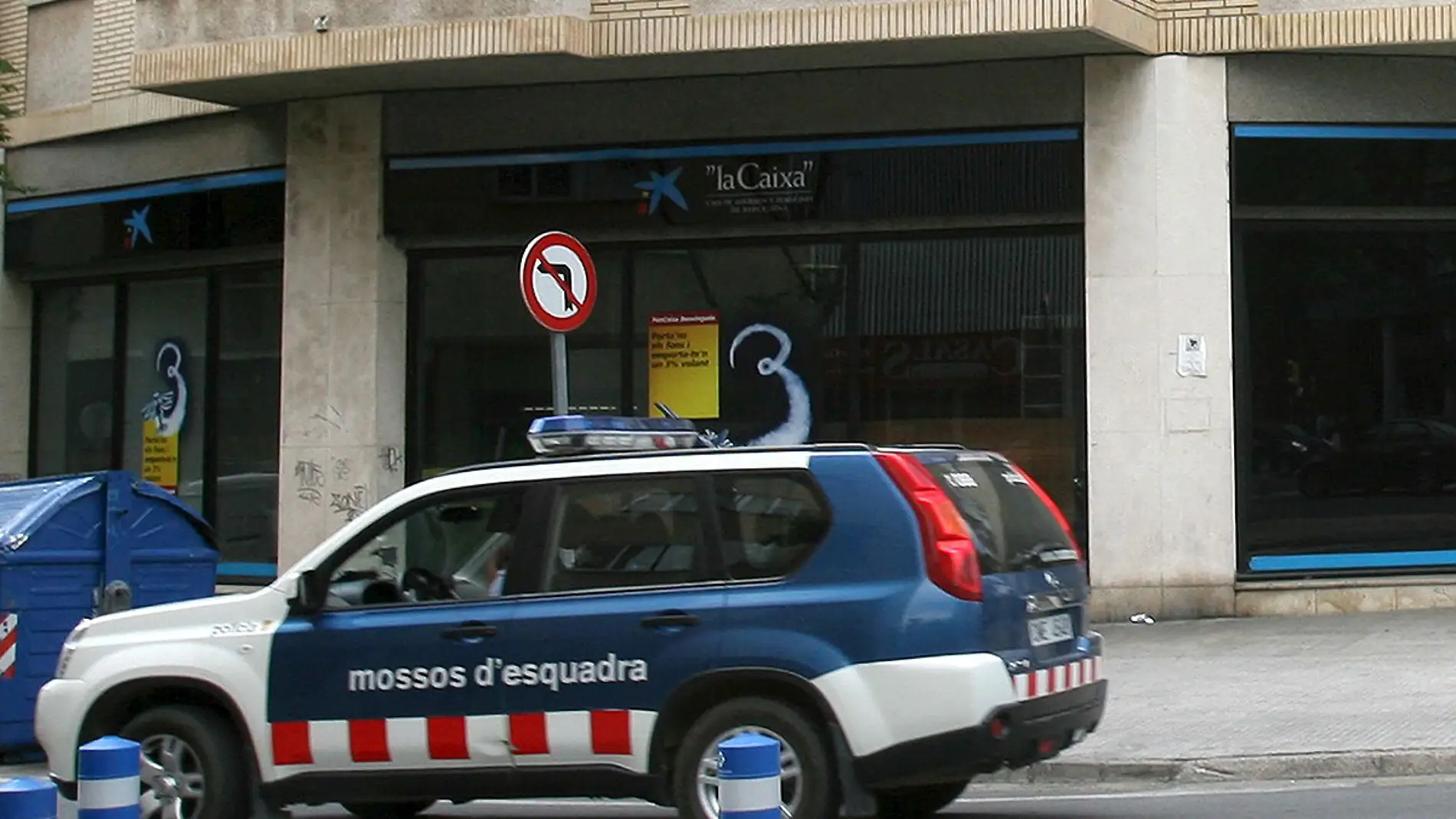 Mossos d&#39;Esquadra en Barcelona