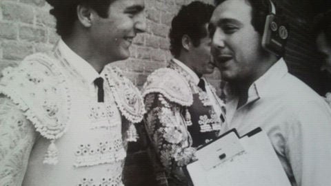 Pedro Javier C&aacute;ceres en una entrevista con el 'Yiyo'