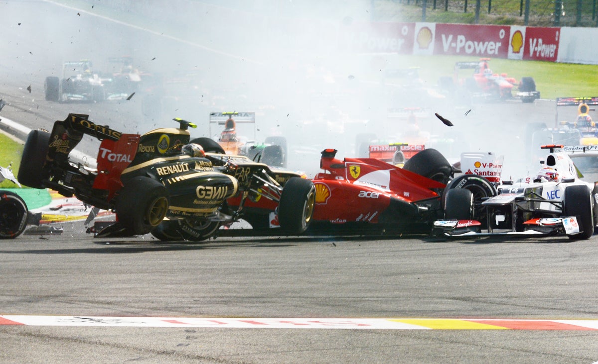 Análisis del accidente de Alonso y del GP de Bélgica Análisis del accidente de Alonso y del GP de Bélgica