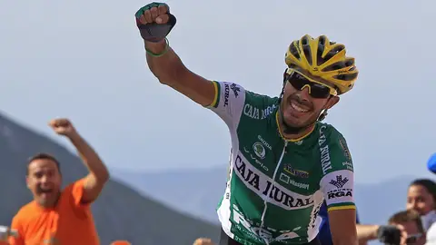 El ciclista del Caja Rural Antonio Piedra gana la decimoquinta etapa El ciclista del Caja Rural Antonio Piedra gana la decimoquinta etapa