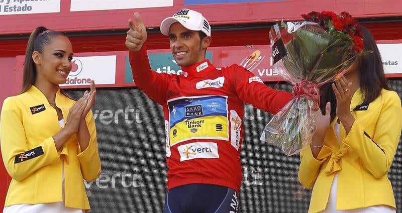 Alberto Contador: 'Ganar esta Vuelta es muy muy especial' Alberto Contador: 'Ganar esta Vuelta es muy muy especial'