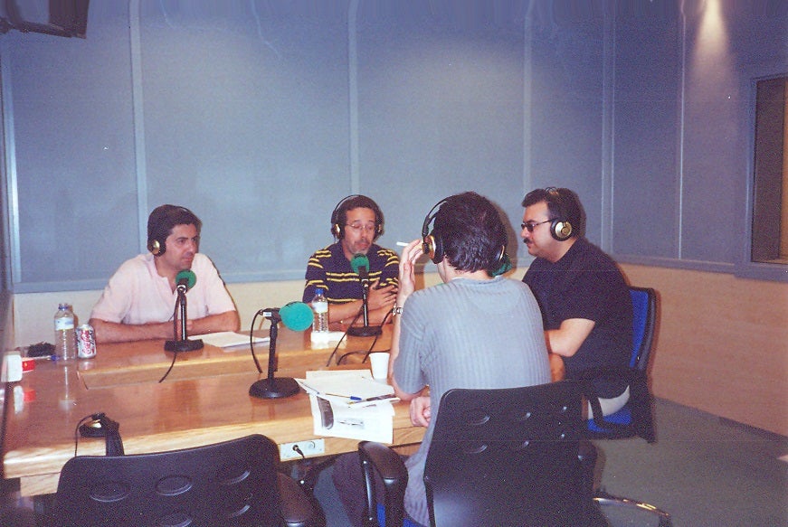 Primer programa de 'La rosa de los vientos' Primer programa de 'La rosa de los vientos'