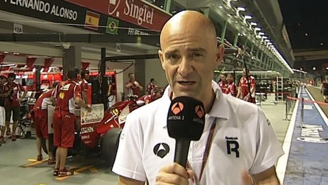 Antonio Lobato en Singapur