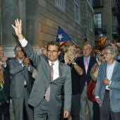 Artur Mas, a su llegada a la Generalitat