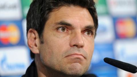 Pellegrino en la rueda de prensa