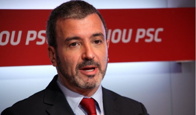 Jaume Collboni: "No te puedes quedar en un no a la DUI y no al 155" Jaume Collboni: "No te puedes quedar en un no a la DUI y no al 155"