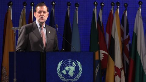 El presidente del Gobierno, Mariano Rajoy