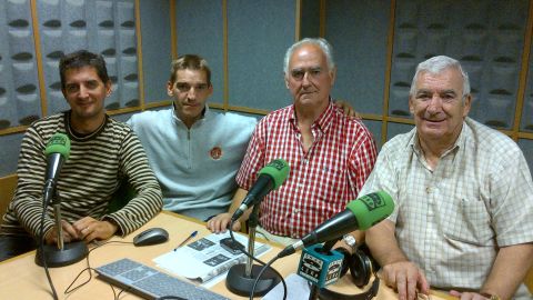 Luis Guinea, Txiki, Josemari Salanueva y Ra&uacute;l Jimenez