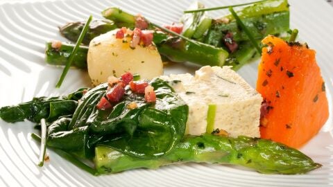 Pastel de verduras y verduras