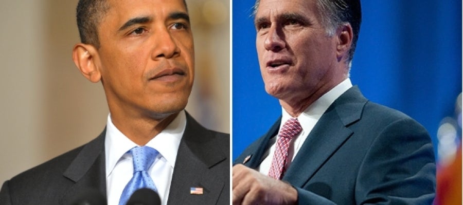 Barack Obama y Mitt Romney Barack Obama y Mitt Romney