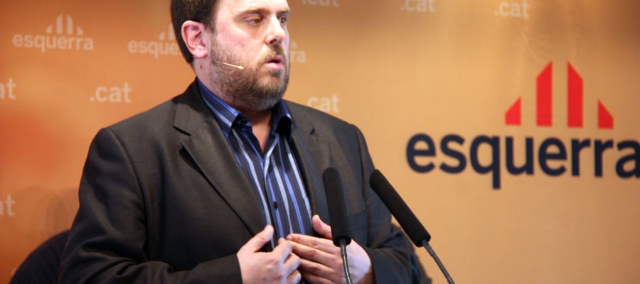 Oriol Junqueras, candidato de ERC Oriol Junqueras, candidato de ERC
