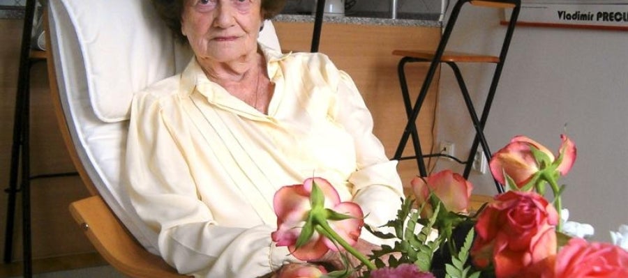 Dita Kraus, la bibliotecaria de Auschwitz. Dita Kraus, la bibliotecaria de Auschwitz.