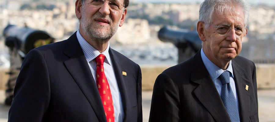 El presidente del gobierno español, Mariano Rajoy, y el primer ministro italiano, Mario Monti El presidente del gobierno español, Mariano Rajoy, y el primer ministro italiano, Mario Monti