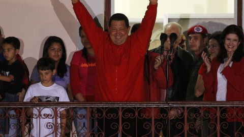 El presidente de Venezuela, Hugo Ch&aacute;vez