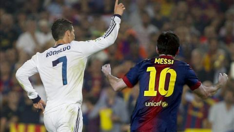Cristiano y Messi, protagonistas del gol