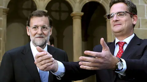 Rajoy y Basagoiti, en San Sebastián Rajoy y Basagoiti, en San Sebastián