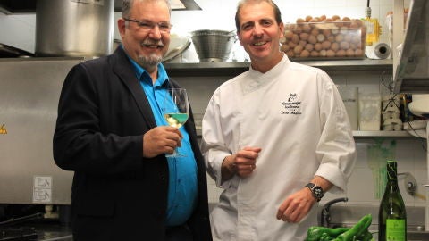 Alex M&uacute;gica y Jos&eacute; Antonio Cruz