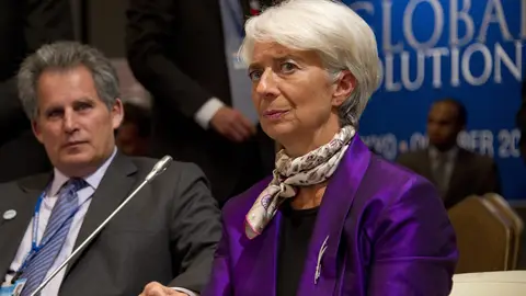 Christine Lagarde, directora del FMI Christine Lagarde, directora del FMI