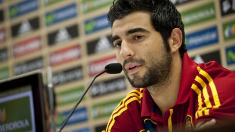 Ra&uacute;l Albiol, en rueda de prensa
