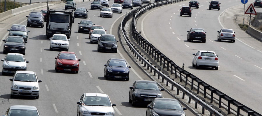 Primeras retenciones en los accesos a Madrid Primeras retenciones en los accesos a Madrid
