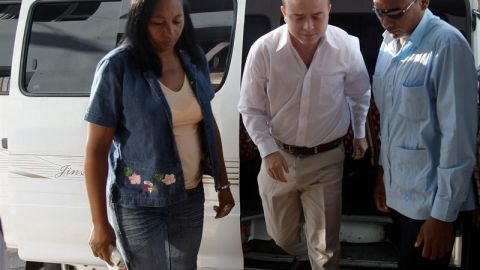 &Aacute;ngel Carromero llegando al tribunal el 5 de octubre