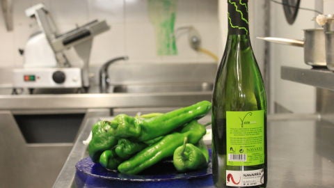 Vino y pimientos - Sopas con Onda