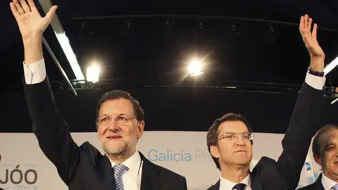 Mariano Rajoy y Alberto Núñez Feijóo Mariano Rajoy y Alberto Núñez Feijóo