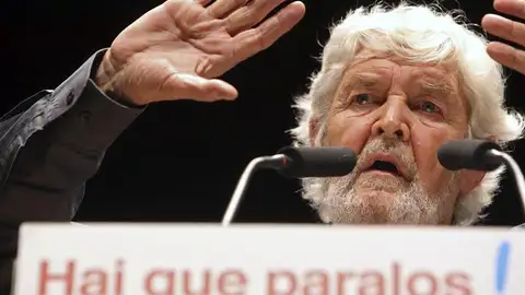 Beiras, durante un mitin Beiras, durante un mitin