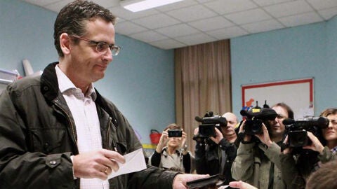 Antonio Basagoiti en las urnas