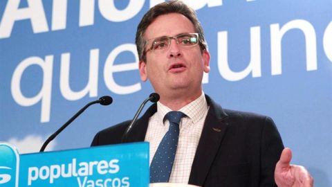 Antonio Basagoiti, l&iacute;der del PP vasco