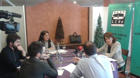 Yolanda Barcina, Marisa Lacabe, Javier Lorente