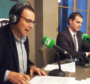 Albert Rivera a El Candidat Estudio Albert Rivera a El Candidat Estudio